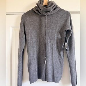 Cyrus Gray Small Ribbed Sweater